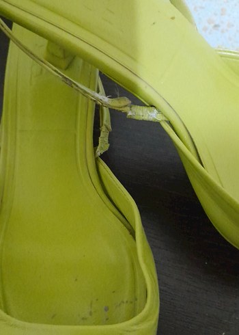 Yeşil Topuklu Kadın Stiletto - Görsel 2