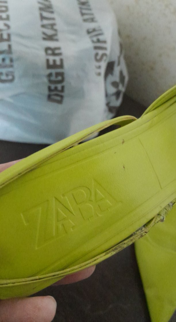 Yeşil Topuklu Kadın Stiletto - Görsel 3