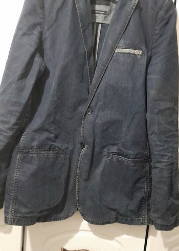 Mavi Erkek Gri Ceket - Görsel 7