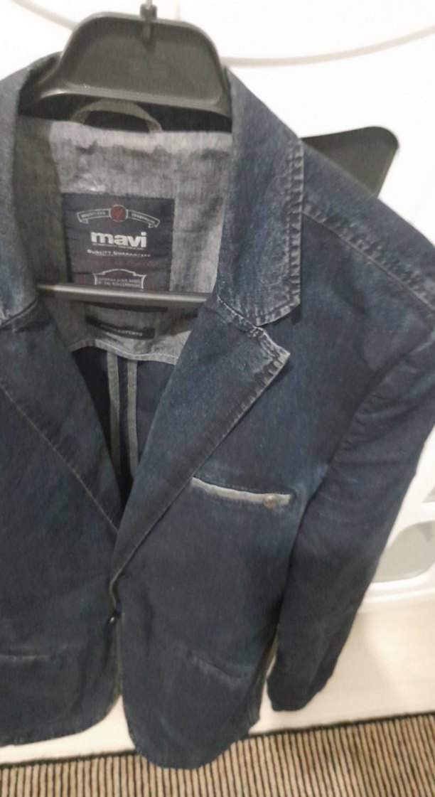 Mavi Erkek Gri Ceket - Görsel 2