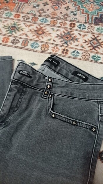 28 Beden gri Renk Jean kot