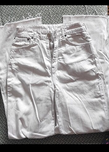 s Beden beyaz Renk Stradivarius jean