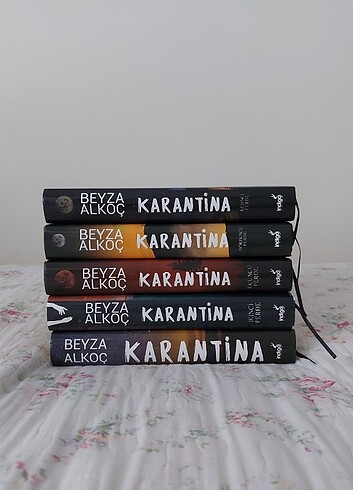 Karantina Serisi 5 Kitap Set Ciltli