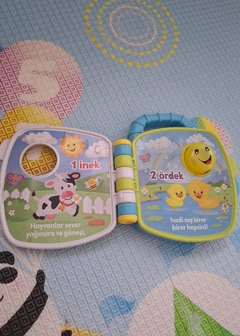 Fisher Price Fisher-Price Renkli Eğitici Hayvanlar Kitabı