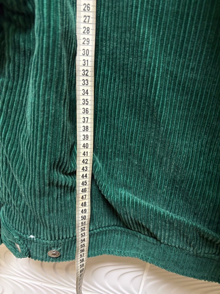 Düğmeli Yeşil Kadın Ceket - Görsel 4