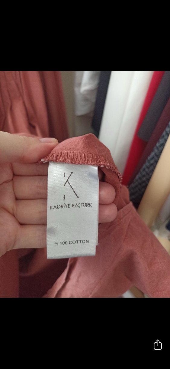 Kadriye baştürk %100 pamuk tunik - Görsel 2
