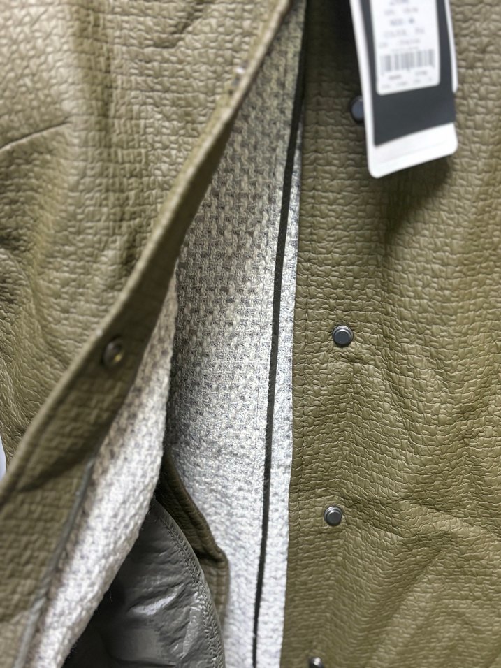 Kent marka haki deri yelek - Görsel 3