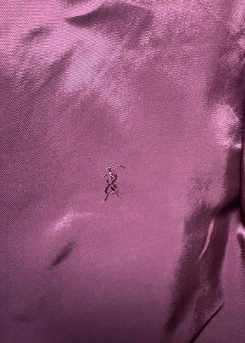 Düğmeli Vintage Bordo Ceket - Görsel 3