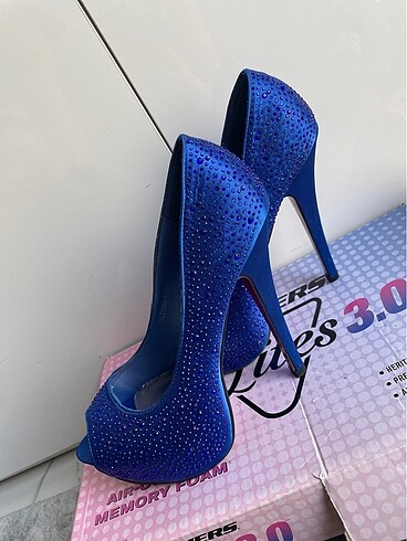 38 Beden Derimpd komple taşlı abiye stiletto