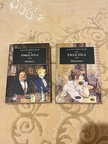 Emile Zola: Meyhane 1 ve Meyhane 2 Kitap Seti
