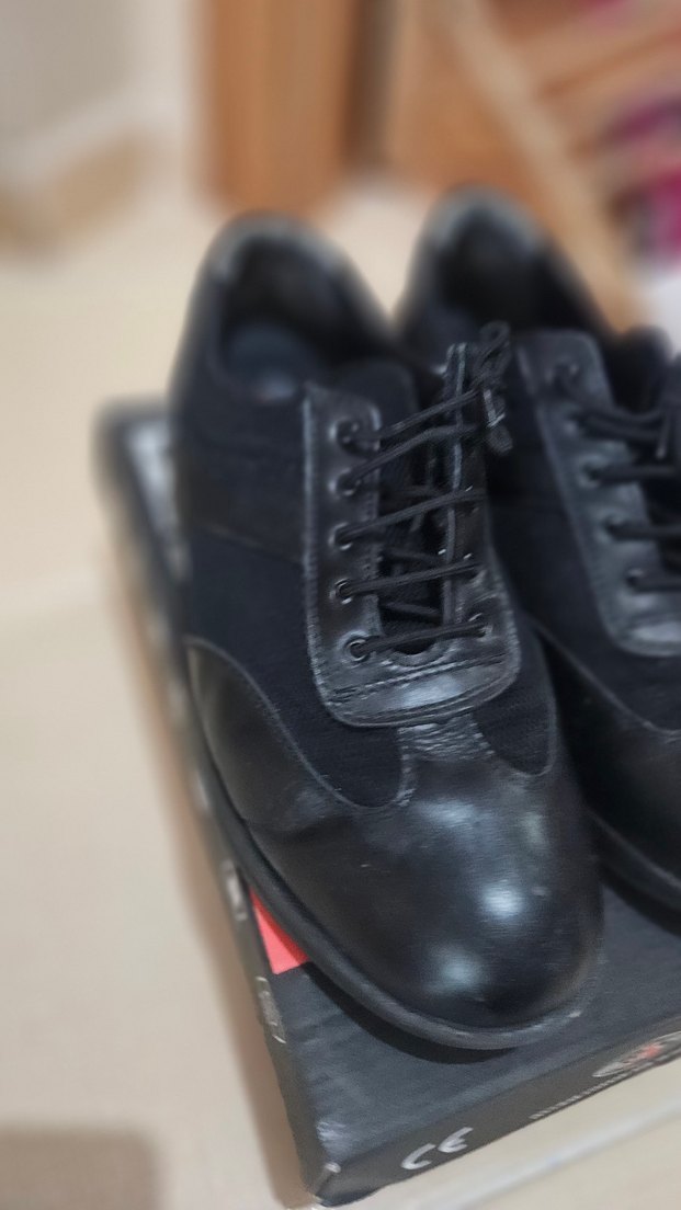 Erkek Siyah Goth Spor Ayakkabı Bağcıkları - Görsel 2