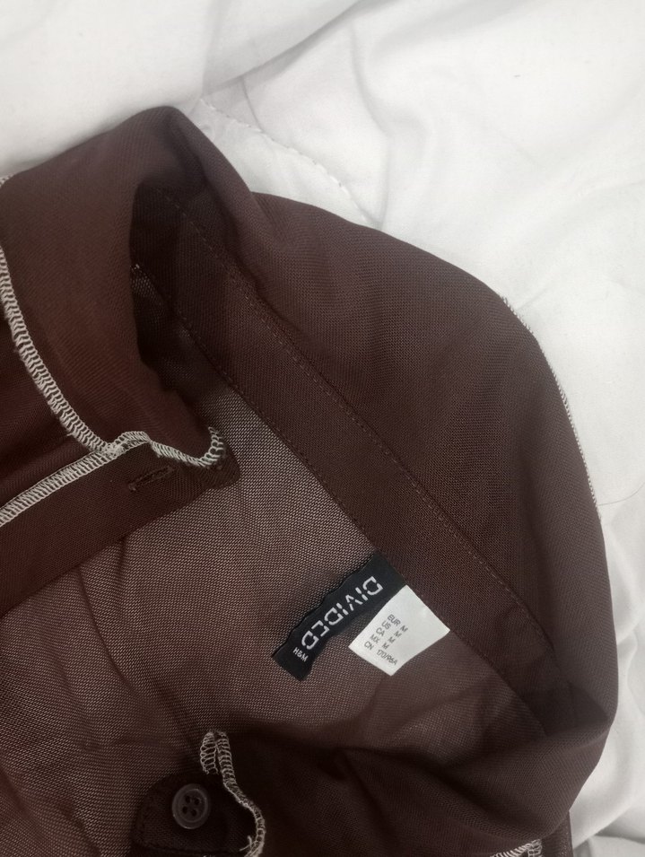 Kahverengi Gömlek - Görsel 2