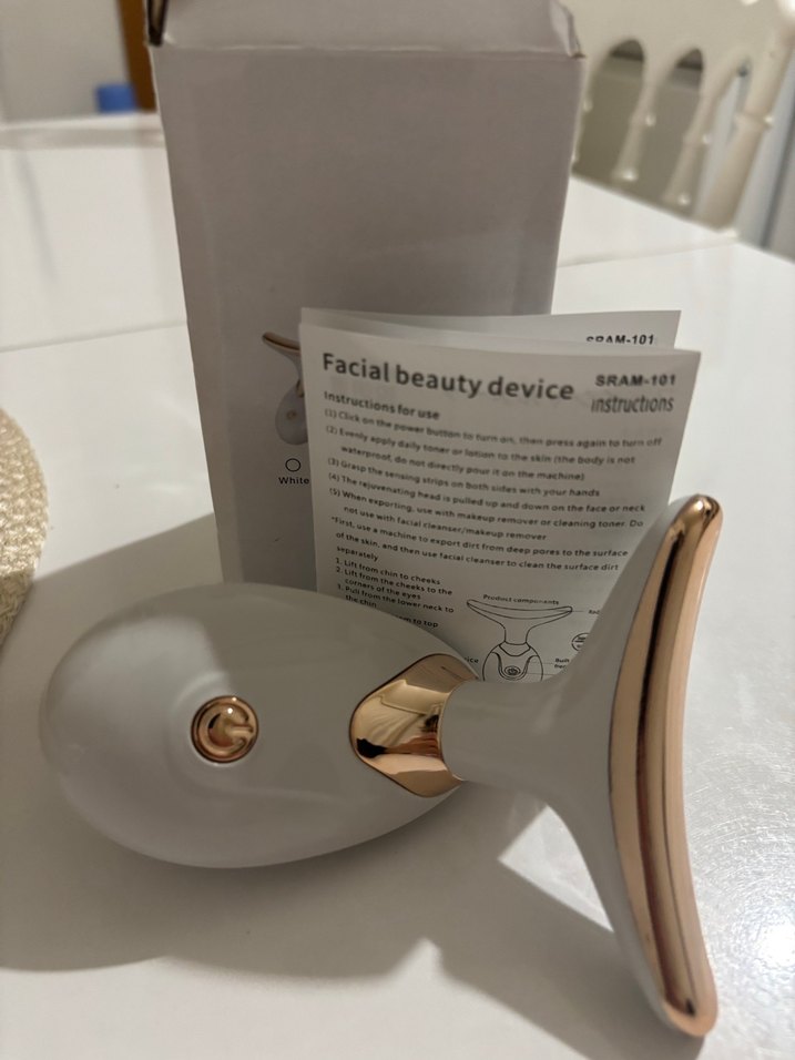 Yüz ve boyun titreşimli masaj aleti - Görsel 3