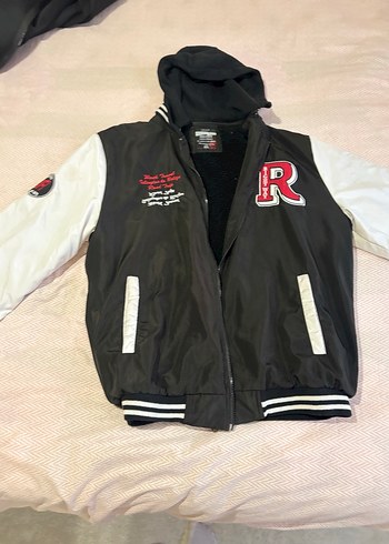 Oxford Baskılı Fermuarlı Erkek kız - Görsel 3