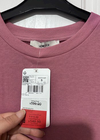 Lc Waikiki pembe tunik sıfır etiketli - Görsel 6