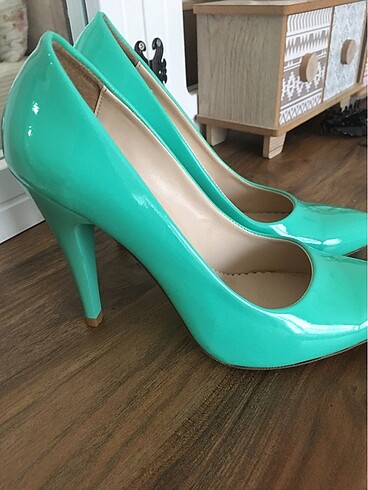 Diğer Su yeşili stiletto