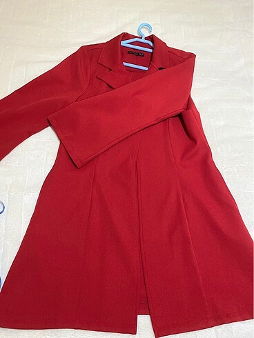 Uzun klasik ceket - Görsel 5