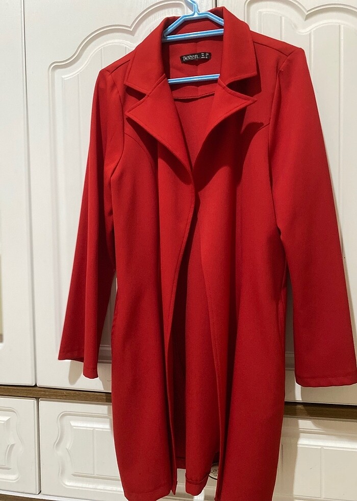 Uzun klasik ceket - Görsel 3