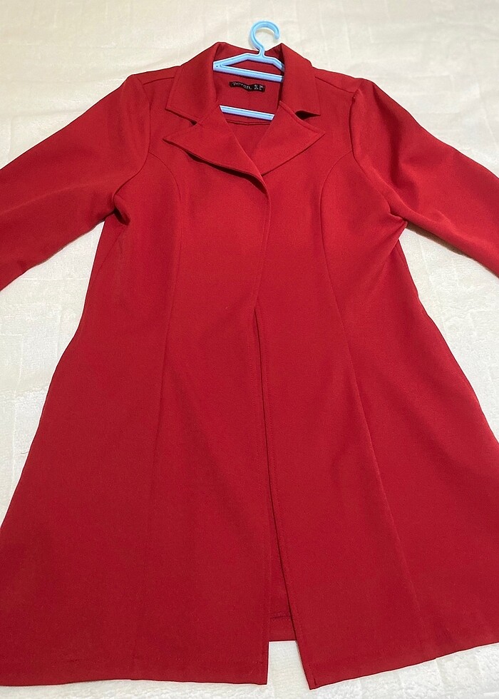 Uzun klasik ceket - Görsel 4