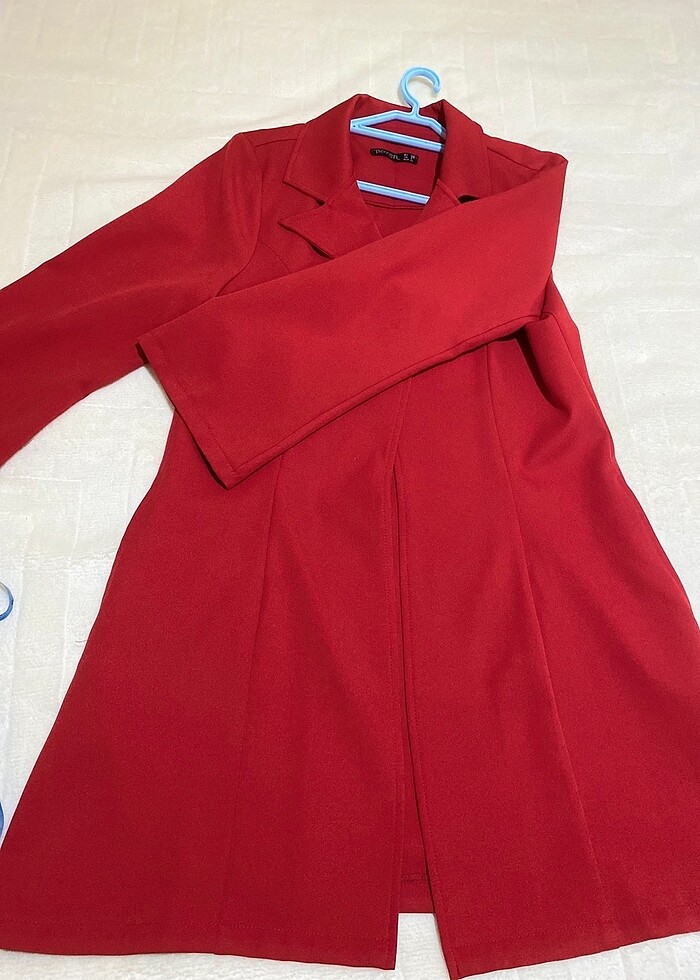 Uzun klasik ceket - Görsel 5