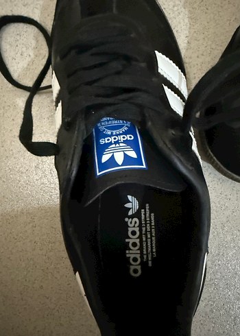 Siyah Adidas Spor Kadın Sneaker - Görsel 4