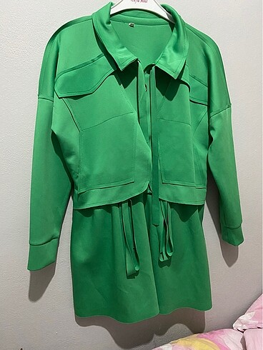 Yeşil alt üst takım - Görsel 3