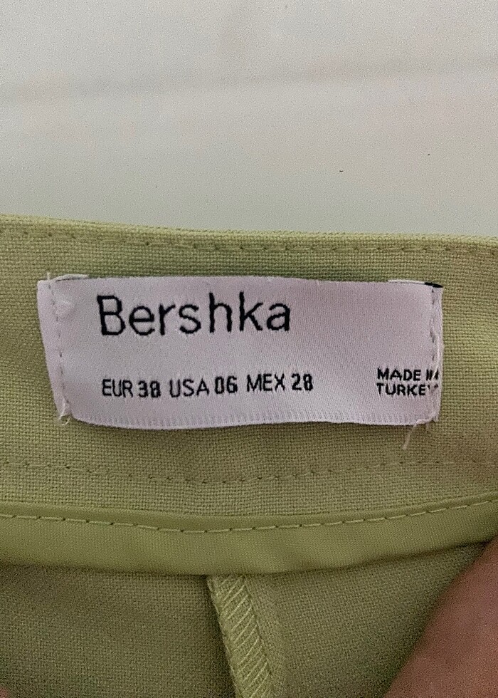 Fıstık yeşil pantolon - Görsel 4