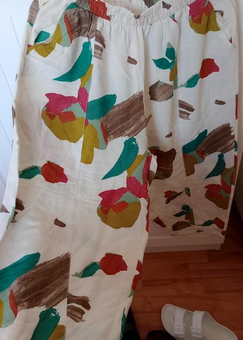 LC Waikiki Bohem Çok Renkli Pamuklu Kısa Pantolon