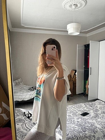 m Beden beyaz Renk twist