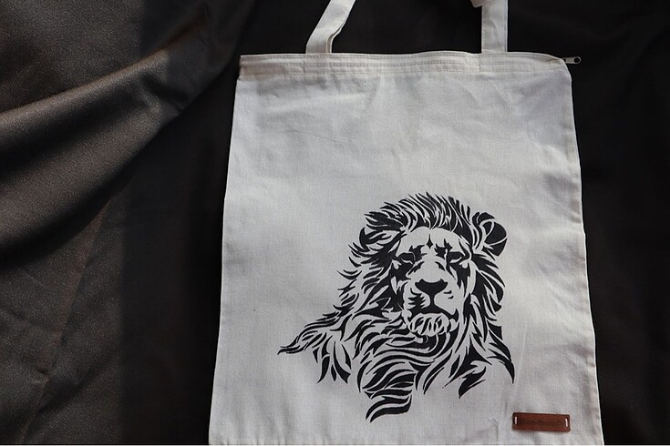 Diğer Tote Bag /Bez Çanta /aslan