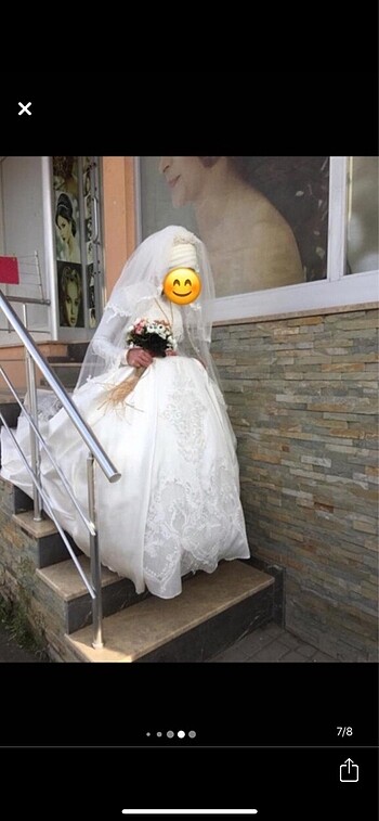 Gelinlik tesettür - Görsel 3