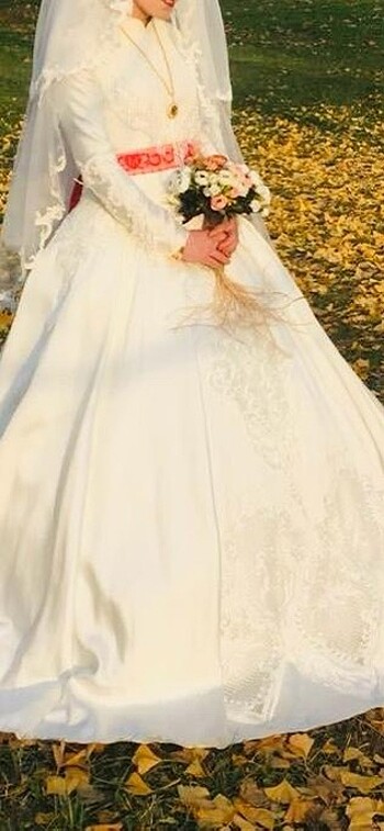 Gelinlik tesettür - Görsel 8