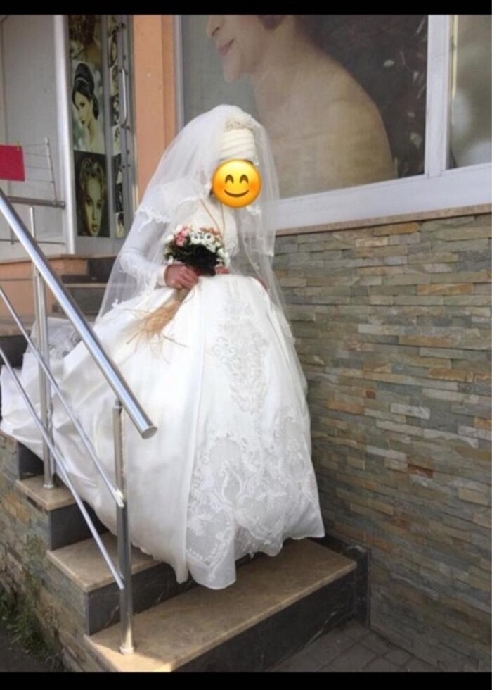 Gelinlik tesettür - Görsel 3