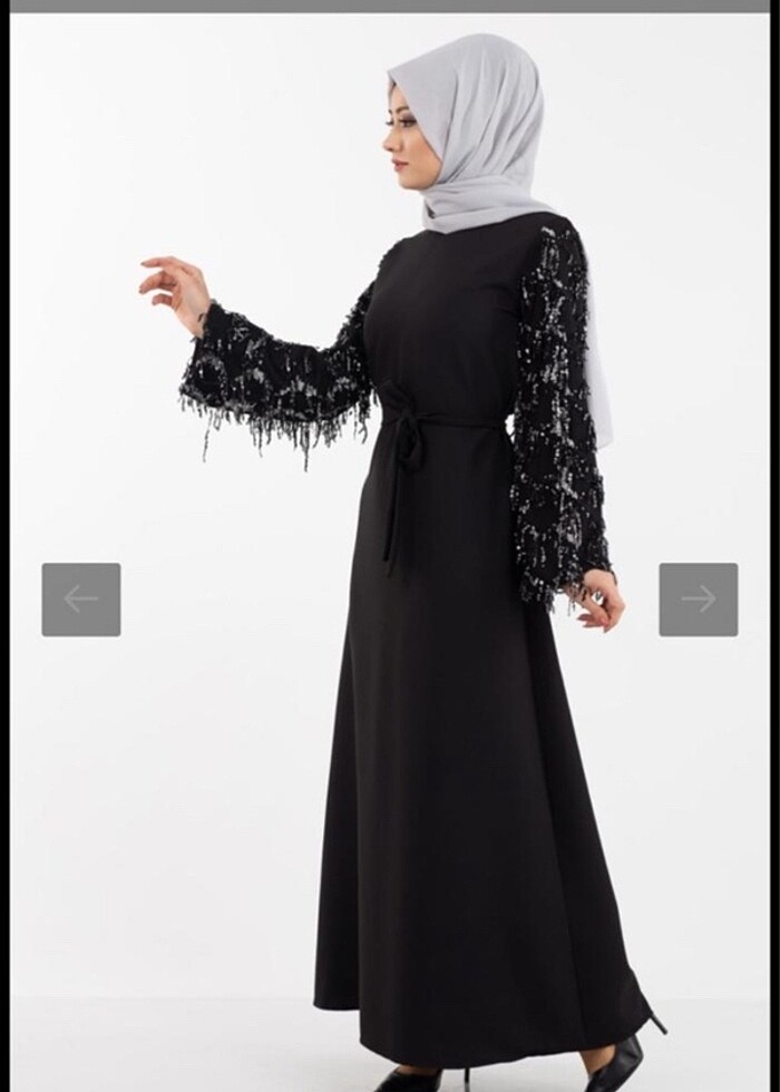 Abiye uzun elbise - Görsel 2