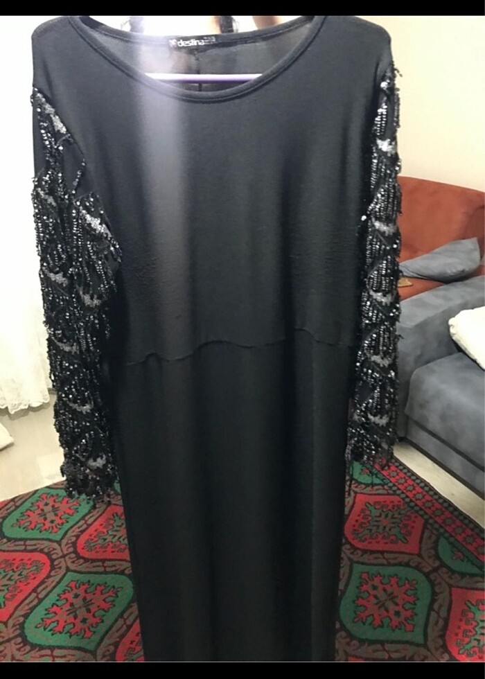 Abiye uzun elbise - Görsel 4