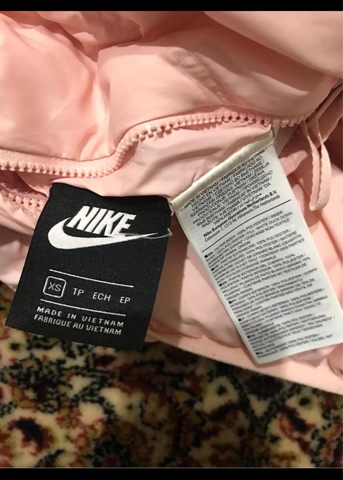 Nike orijinal çift yönlü mont - Görsel 4