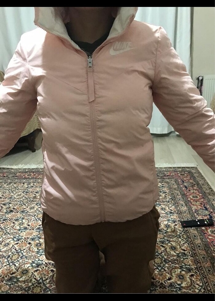 Nike orijinal çift yönlü mont - Görsel 5