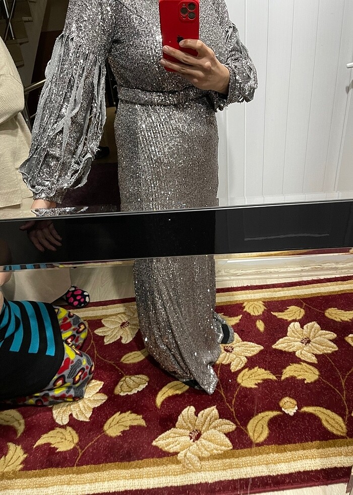 Abiye Tesettür 46 beden - Görsel 2