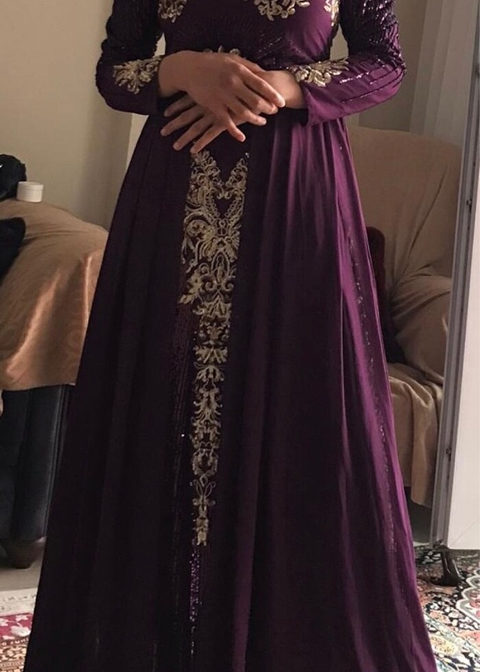 Tesettür Abiye elbise - Görsel 2