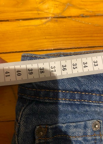 H&M Mavi BAGGY Fit Denim çocuk Pantolon 14 yaş