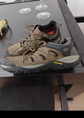 Kahverengi Süet Bağcıklı Erkek Colombia Ayakkabı - Görsel 4