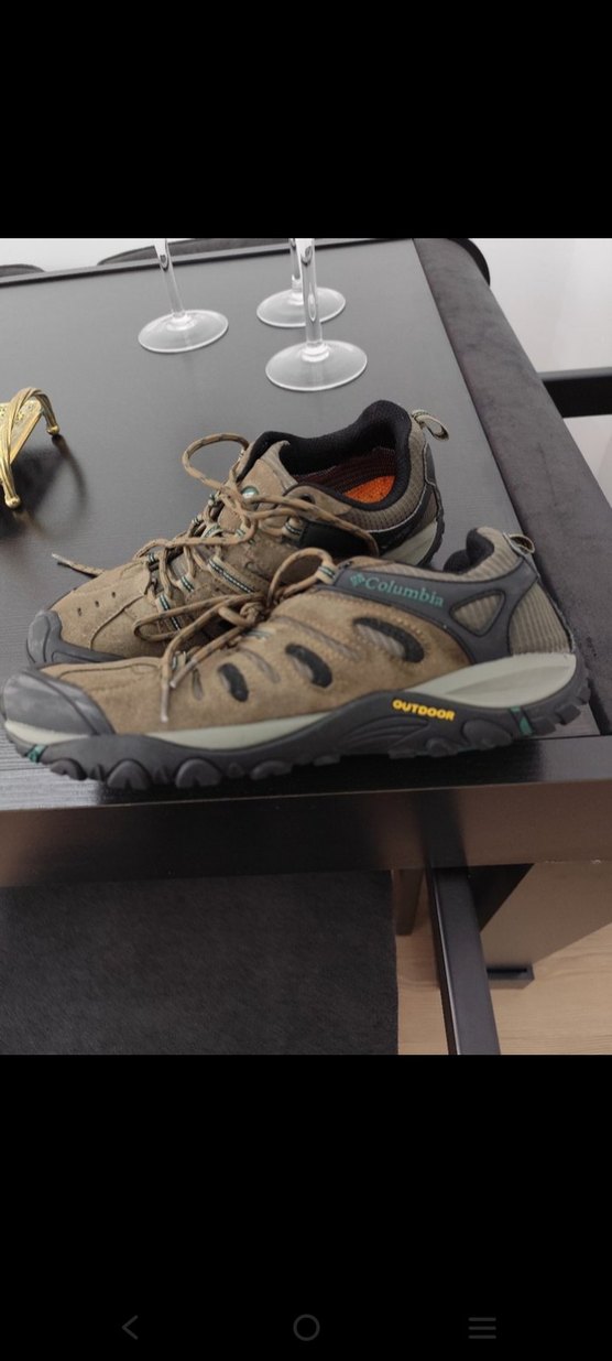 Kahverengi Süet Bağcıklı Erkek Colombia Ayakkabı - Görsel 4