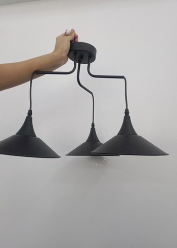 3 Başlıklı Tavan Lambası