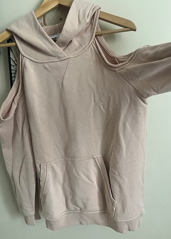 m Beden TWİST Kapüşonlu Omuz detaylı Sweatshirt