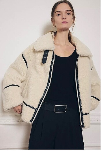Zara ZARA Teddy Biker Mont