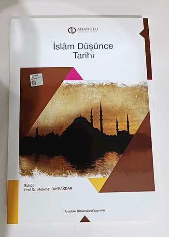 İslam Düşünce Tarihi Kitabı -Anadolu üniversitesi
