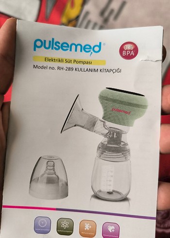 Pulsemed Elektrikli Süt Pompası RH-289 Beyaz-Gri - Görsel 8