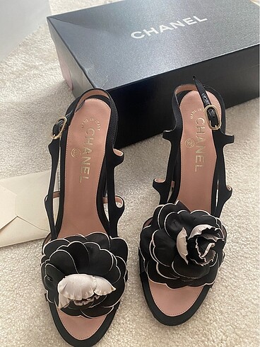 Chanel Chanel Sandales Topuklu Ayakkabı SANDALET