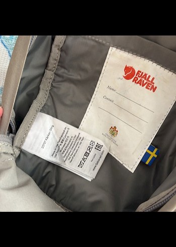 Gri mini kanken çanta - Görsel 3