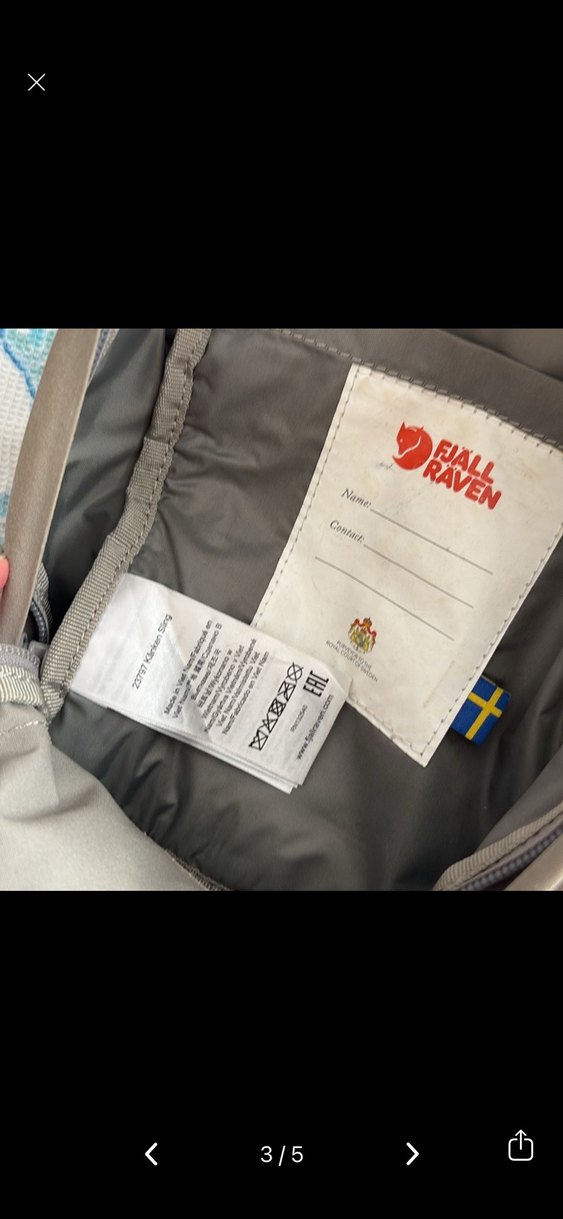 Gri mini kanken çanta - Görsel 3